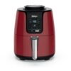 Ninja 4 Qt Air Fryer, 3 Functions, Air Fry, Reheat, and Dehydrate, Dishwasher Safe, Non-Stick, AF100, Red