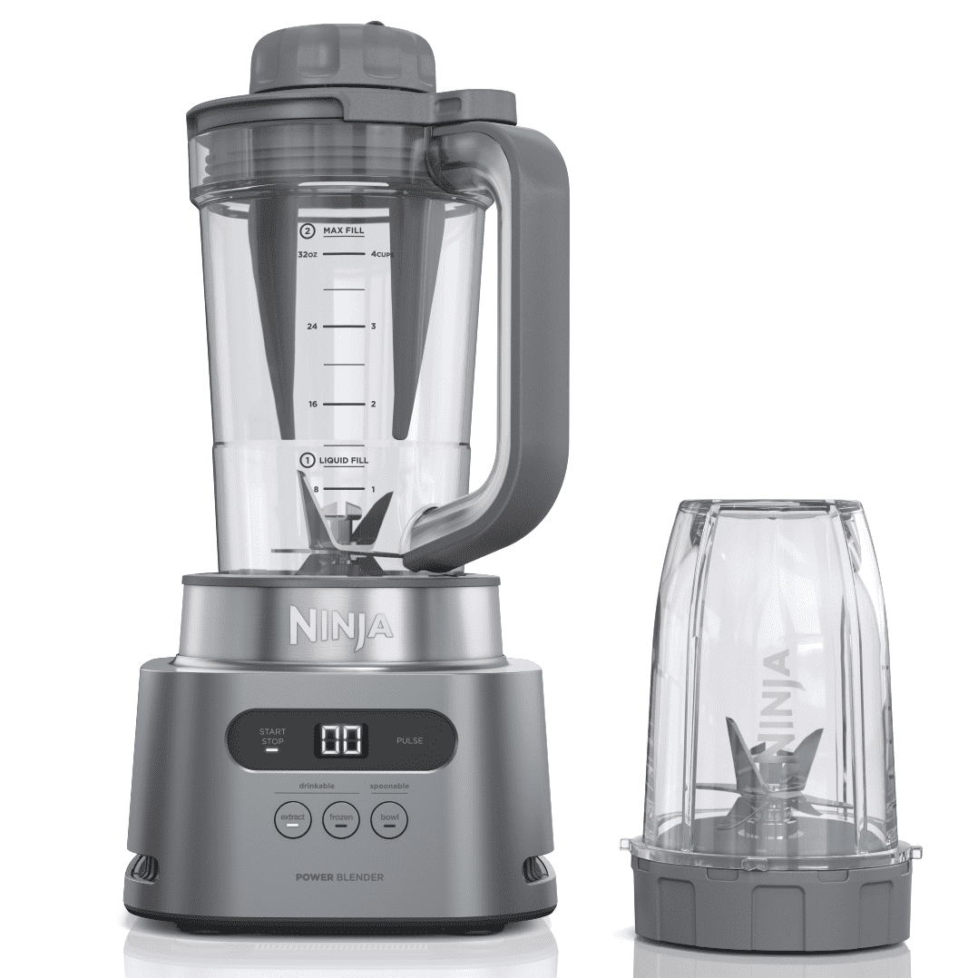 Ninja Twisti, High-Speed Blender Duo 3 Preset Auto-iQ Programs, 34 oz. Pitcher Capacity, SS150